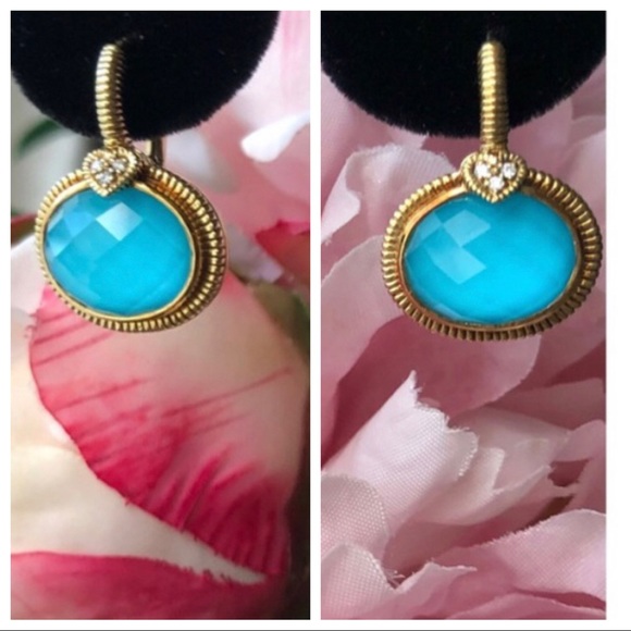 Judith Ripka Jewelry - RARE Judith Ripka 18K Gold ‘Doublet’ Diamond Heart